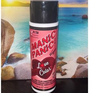 Manic Panic Love Color Hair Color Depositing Conditioner Red Desire 8oz Vegan